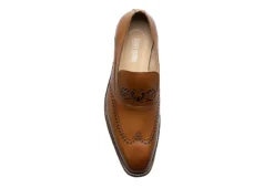 Stacy Adams Mens Pryce Wingtip Perf Slip On Oxford - Cognac -Shoe Promotion Shop US 01 501561 05