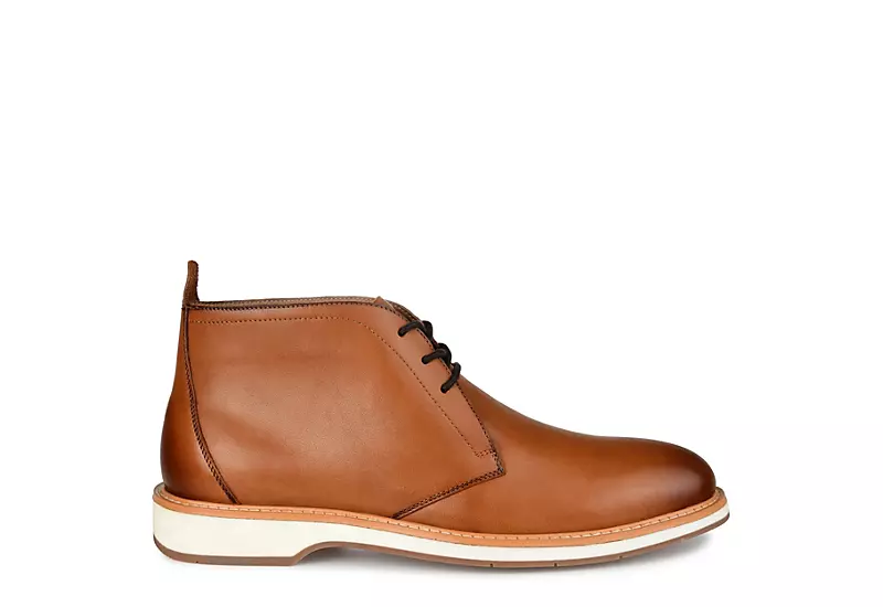 Thomas & Vine Mens Booker Chukka Boot - Cognac 4 Thomas & Vine Mens Booker Chukka Boot - Cognac - Image 2