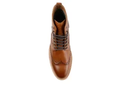 Thomas & Vine Mens Enzzo Lace-up Boot - Cognac -Shoe Promotion Shop US 01 501620 05