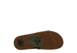 Reef Mens Fanning Slide Sandal - Olive 15 Reef Mens Fanning Slide Sandal - Olive -Shoe Promotion Shop US 01 501689 06