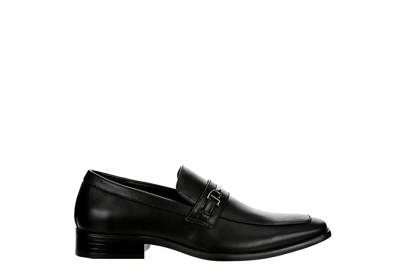 Restoration Mens Matt Slip On Oxford - Black 4 Restoration Mens Matt Slip On Oxford - Black - Image 2