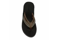 Day Five Mens Board Walk Flip Flop Sandal - Brown -Shoe Promotion Shop US 01 501730 05