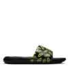 Nike Mens Victori One Print Slide Sandal - Black