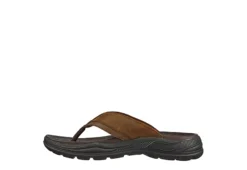 Skechers Mens Malico Flip Flop Sandal - Brown 11 Skechers Mens Malico Flip Flop Sandal - Brown -Shoe Promotion Shop US 01 501764 02