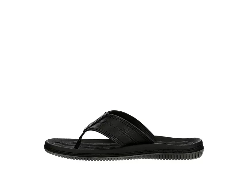 Bjorndal Mens Dunas Flip Flop Sandal - Black 6 Bjorndal Mens Dunas Flip Flop Sandal - Black - Image 4