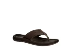 Bjorndal Mens Dunas Flip Flop Sandal - Brown