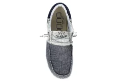 Heydude Mens Wally Slip On Sneaker - Navy 14 Heydude Mens Wally Slip On Sneaker - Navy -Shoe Promotion Shop US 01 501807 05