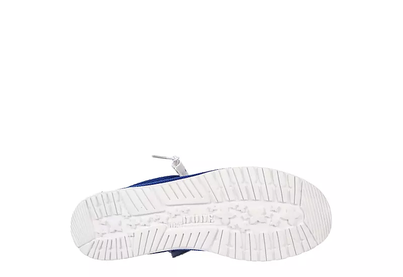 Heydude Mens Wally Slip On Sneaker - Blue 9 Heydude Mens Wally Slip On Sneaker - Blue - Image 7