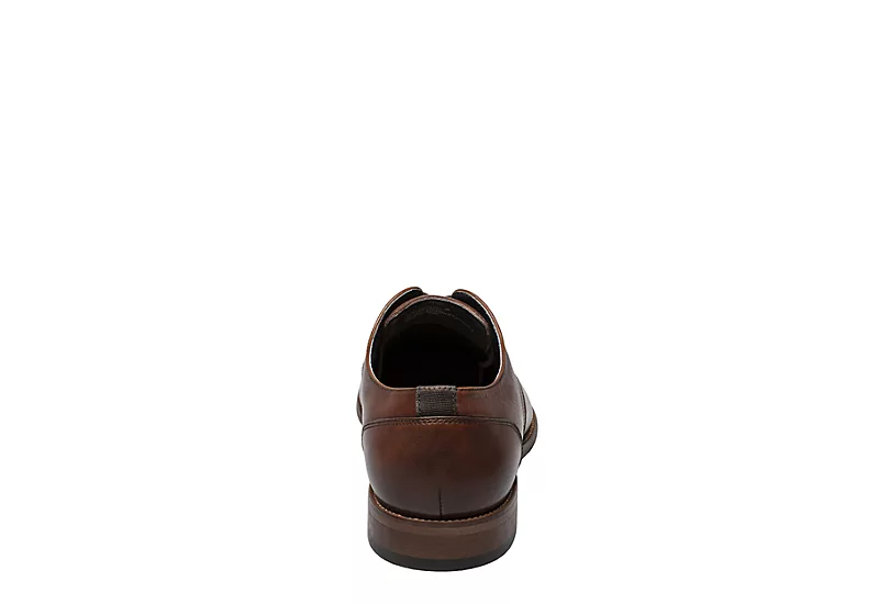Florsheim Mens Flex Plain Toe Oxford - Cognac 7 Florsheim Mens Flex Plain Toe Oxford - Cognac - Image 5