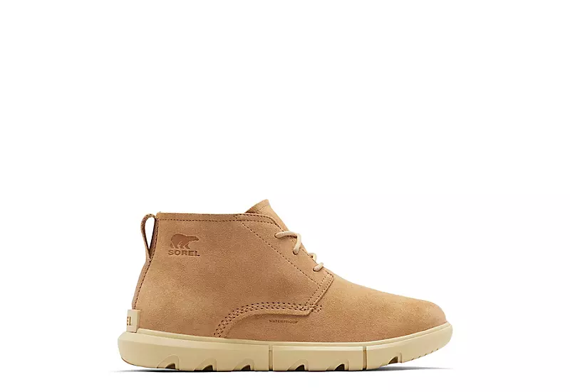 Sorel Mens Explorer Drift Waterproof Chukka Boot - Tan 4 Sorel Mens Explorer Drift Waterproof Chukka Boot - Tan - Image 2