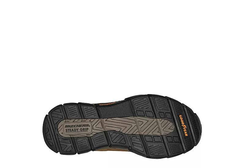 Skechers Mens Respected-boswell Lace-up Boot - Brown 7 Skechers Mens Respected-boswell Lace-up Boot - Brown - Image 5