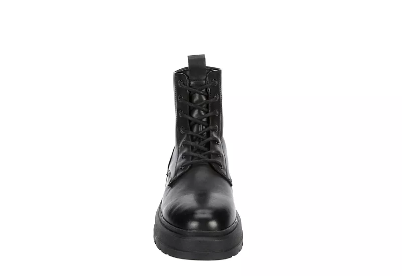 Franco Fortini Mens Ryker Lace-up Boot - Black 5 Franco Fortini Mens Ryker Lace-up Boot - Black - Image 3