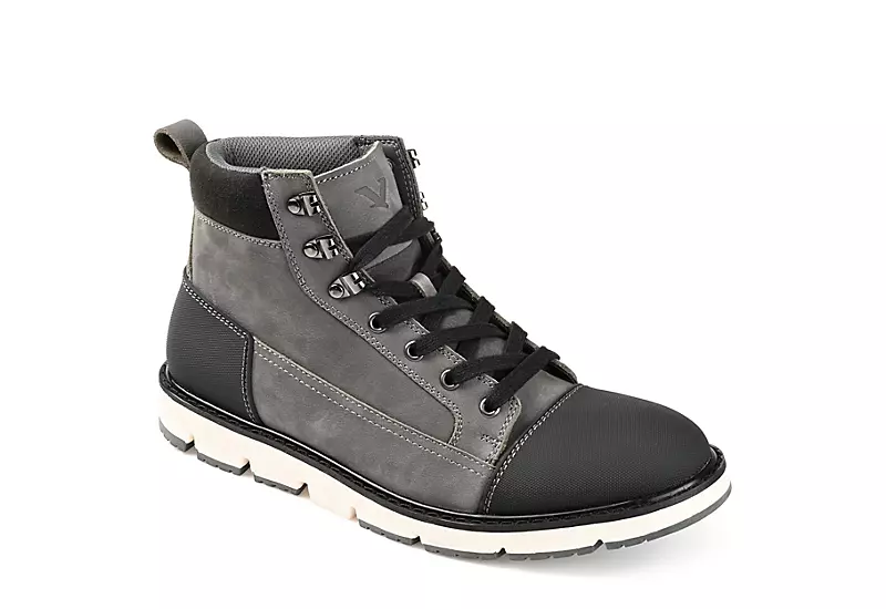 Territory Mens Titantwo Lace-up Boot - Grey 3 Territory Mens Titantwo Lace-up Boot - Grey