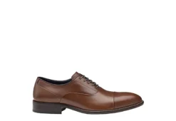 Johnston & Murphy Mens Stockton Cap Toe Oxford - Dark Tan 10 Johnston & Murphy Mens Stockton Cap Toe Oxford - Dark Tan -Shoe Promotion Shop US 01 502049 01