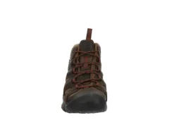 Keen Mens Siskiyou Mid Waterproof Hiking Boot - Brown -Shoe Promotion Shop US 01 502059 02