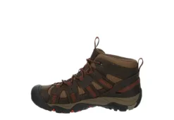 Keen Mens Siskiyou Mid Waterproof Hiking Boot - Brown -Shoe Promotion Shop US 01 502059 03
