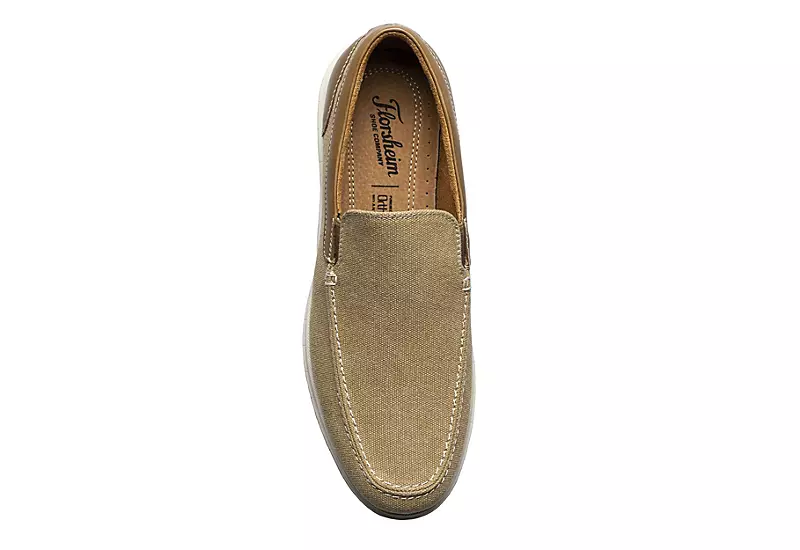 Florsheim Mens Montigo Canvas Venetian Loafer Oxford - Sand 8 Florsheim Mens Montigo Canvas Venetian Loafer Oxford - Sand - Image 6