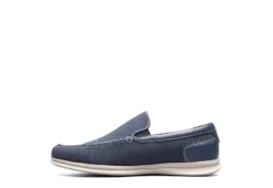 Florsheim Mens Montigo Canvas Venetian Loafer Oxford - Navy -Shoe Promotion Shop US 01 502198 03