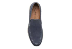 Florsheim Mens Montigo Canvas Venetian Loafer Oxford - Navy -Shoe Promotion Shop US 01 502198 05