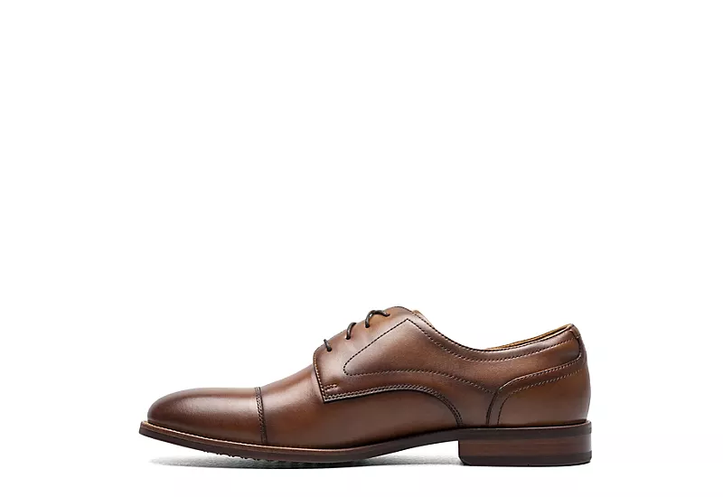Florsheim Mens Rucci Cap Toe Oxford - Cognac 6 Florsheim Mens Rucci Cap Toe Oxford - Cognac - Image 4