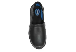 Dr. Scholl's Mens Dive In Slip Resistant Work Shoe - Black -Shoe Promotion Shop US 01 502230 05