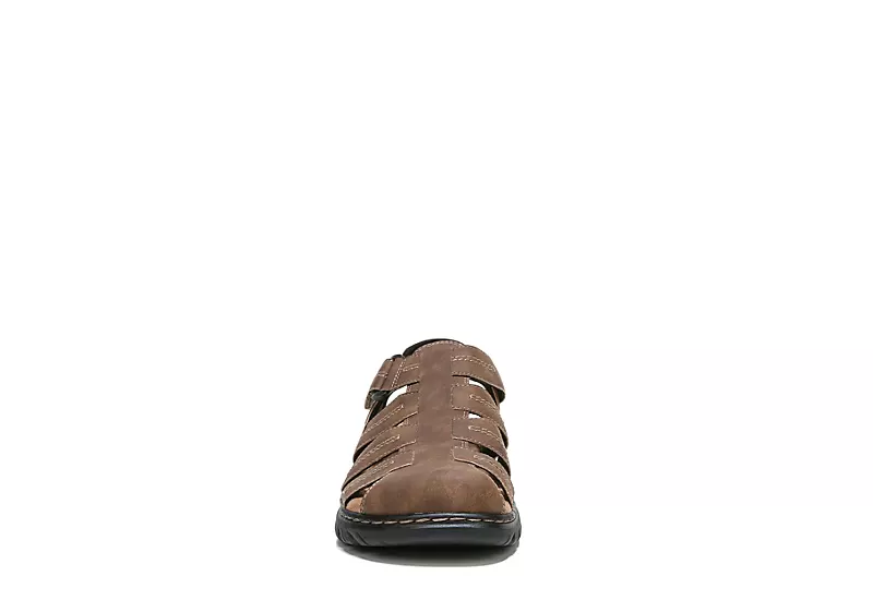 Dr. Scholl's Mens Candid Outdoor Sandal - Brown 5 Dr. Scholl's Mens Candid Outdoor Sandal - Brown - Image 3