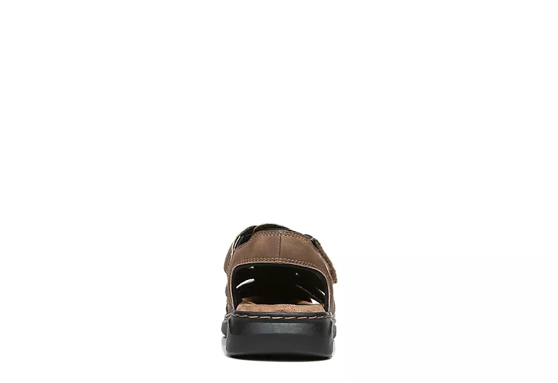 Dr. Scholl's Mens Candid Outdoor Sandal - Brown 7 Dr. Scholl's Mens Candid Outdoor Sandal - Brown - Image 5