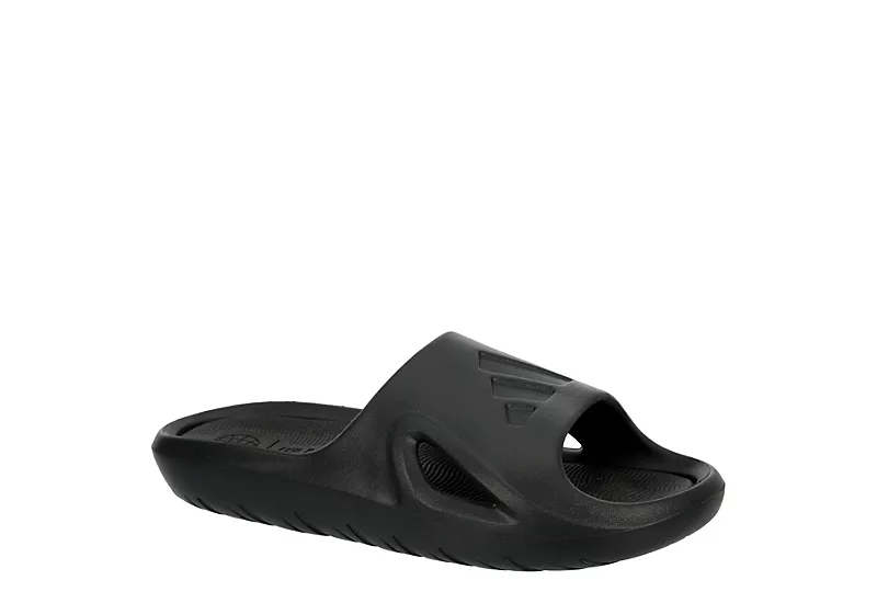 Adidas Mens Adicane Slide Sandal - Black 3 Adidas Mens Adicane Slide Sandal - Black