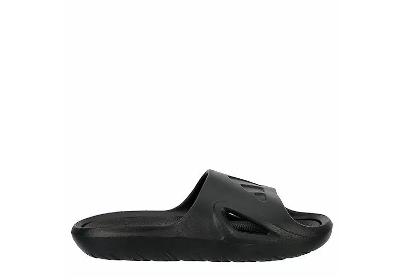 Adidas Mens Adicane Slide Sandal - Black 4 Adidas Mens Adicane Slide Sandal - Black - Image 2