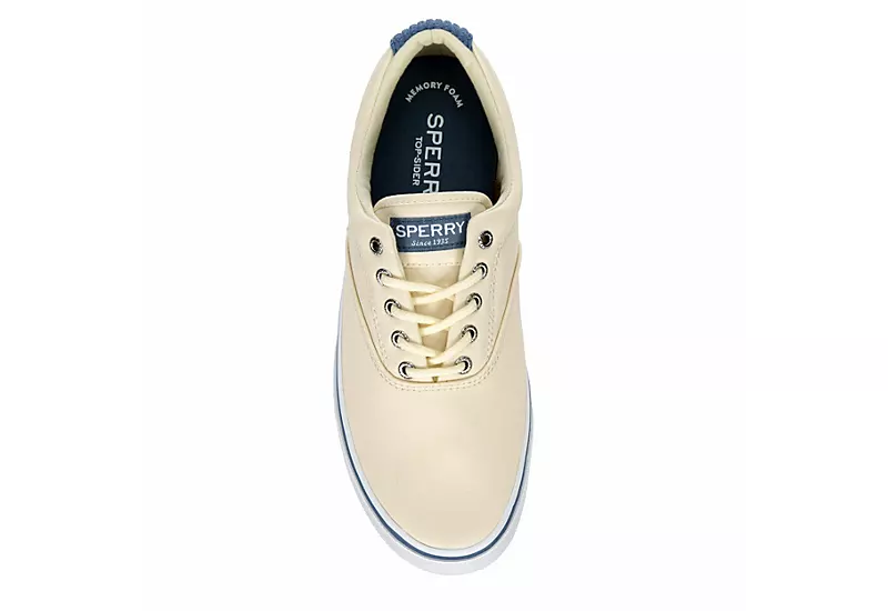 Sperry Mens Halyard Cvo Sneaker - Off White 8 Sperry Mens Halyard Cvo Sneaker - Off White - Image 6