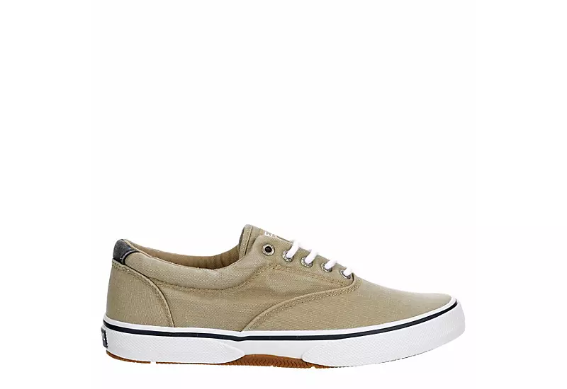 Sperry Mens Halyard Cvo Sneaker - Khaki 4 Sperry Mens Halyard Cvo Sneaker - Khaki - Image 2