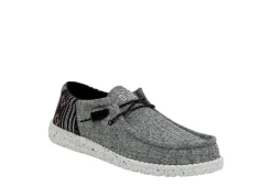 Heydude Mens Wally Slip On Sneaker - Grey