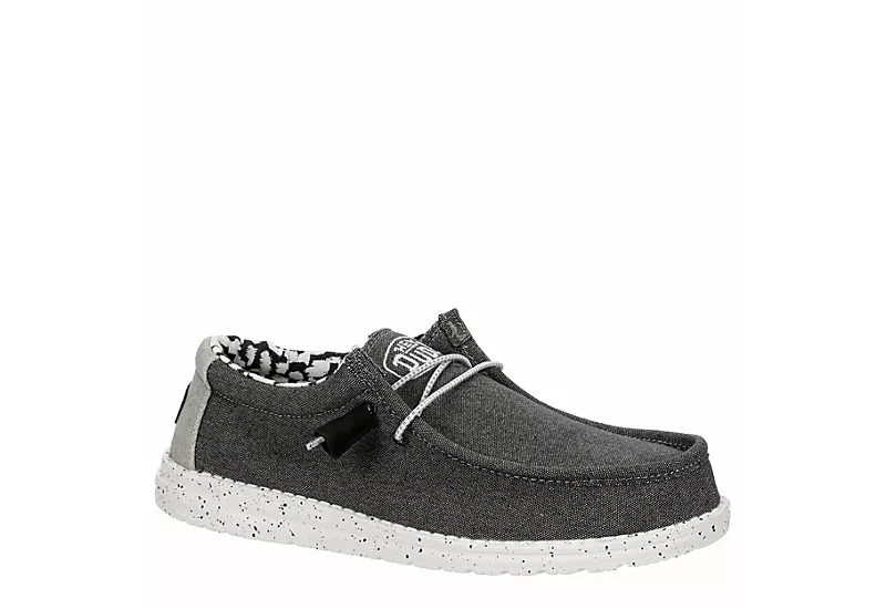 Heydude Mens Wally Slip On Sneaker - Black 3 Heydude Mens Wally Slip On Sneaker - Black