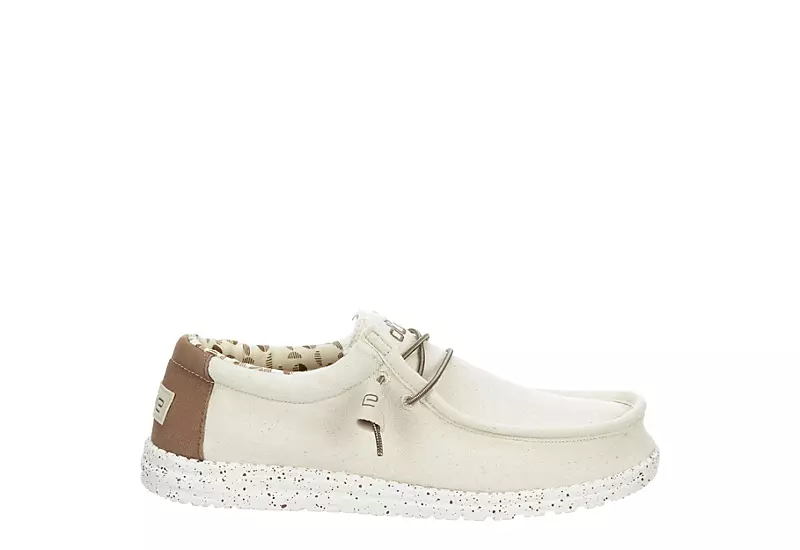 Heydude Mens Wally Slip On Sneaker - Ivory 4 Heydude Mens Wally Slip On Sneaker - Ivory - Image 2