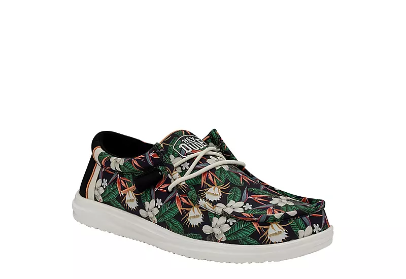 Heydude Mens Wally Slip On Sneaker - Black 3 Heydude Mens Wally Slip On Sneaker - Black