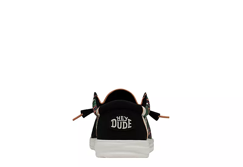 Heydude Mens Wally Slip On Sneaker - Black 7 Heydude Mens Wally Slip On Sneaker - Black - Image 5