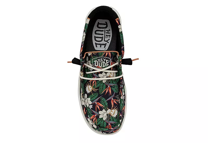 Heydude Mens Wally Slip On Sneaker - Black 8 Heydude Mens Wally Slip On Sneaker - Black - Image 6