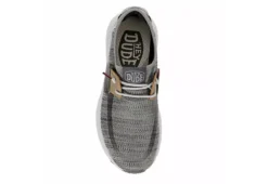 Heydude Mens Sirocco Slip On Sneaker - Grey -Shoe Promotion Shop US 01 502322 05