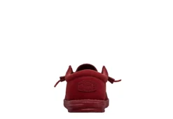 Heydude Mens Wally Slip On Sneaker - Red -Shoe Promotion Shop US 01 502323 03