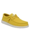 Heydude Mens Wally Slip On Sneaker - Yellow -Shoe Promotion Shop US 01 502327 00