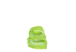 Birkenstock Mens Arizona Essentials Slide Sandal - Lime -Shoe Promotion Shop US 01 502355 02