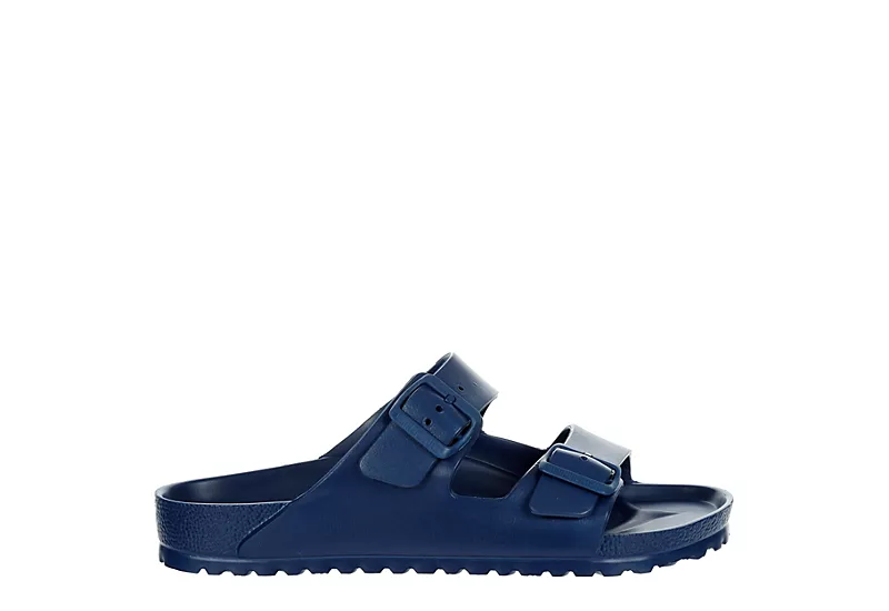 Birkenstock Mens Arizona Essentials Slide Sandal - Navy 4 Birkenstock Mens Arizona Essentials Slide Sandal - Navy - Image 2
