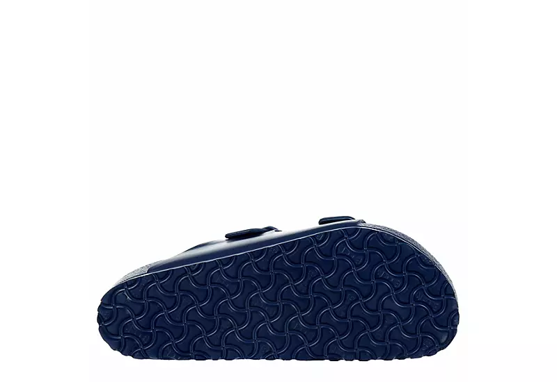 Birkenstock Mens Arizona Essentials Slide Sandal - Navy 9 Birkenstock Mens Arizona Essentials Slide Sandal - Navy - Image 7
