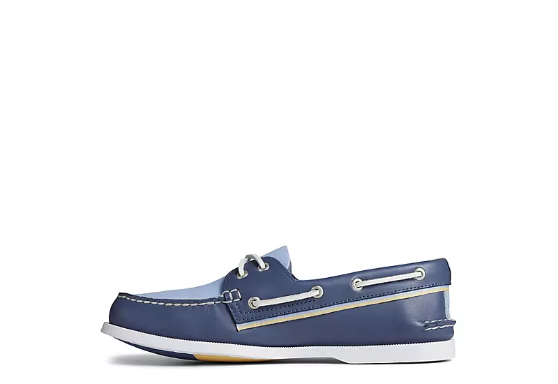 Sperry Mens Ao 2-eye Boat Shoe - Blue 5 Sperry Mens Ao 2-eye Boat Shoe - Blue - Image 3