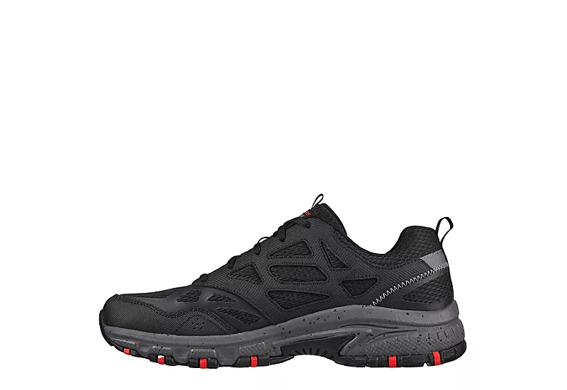 Skechers Mens Hillcrest Hiking Shoe - Black 5 Skechers Mens Hillcrest Hiking Shoe - Black - Image 3