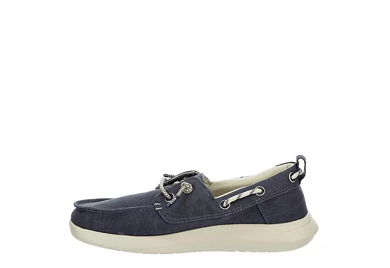 Reef Mens Swellsole Pier Boat Shoe - Navy 6 Reef Mens Swellsole Pier Boat Shoe - Navy - Image 4