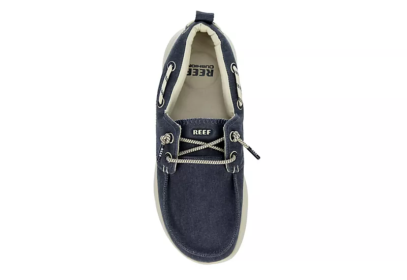 Reef Mens Swellsole Pier Boat Shoe - Navy 8 Reef Mens Swellsole Pier Boat Shoe - Navy - Image 6