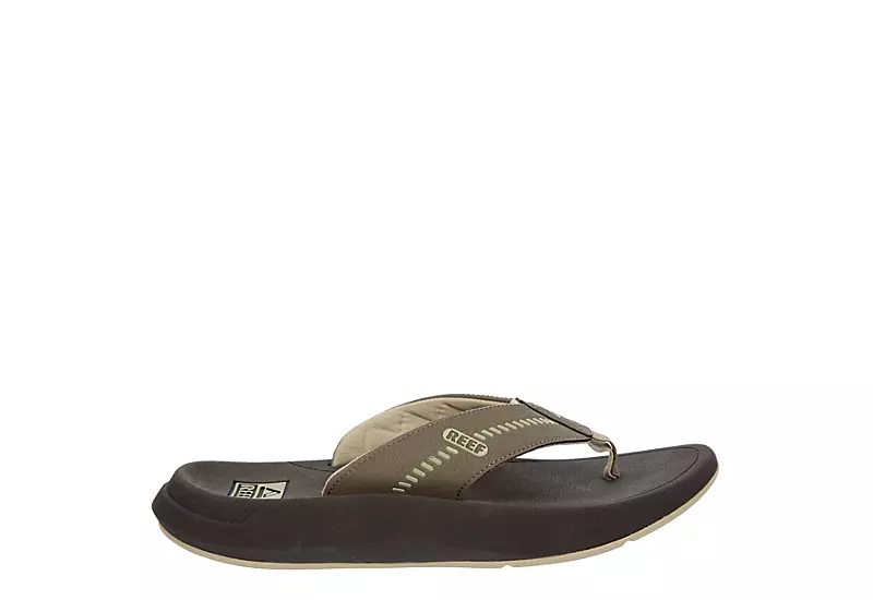 Reef Mens Swellsole Rover Flip Flop Sandal - Brown 4 Reef Mens Swellsole Rover Flip Flop Sandal - Brown - Image 2