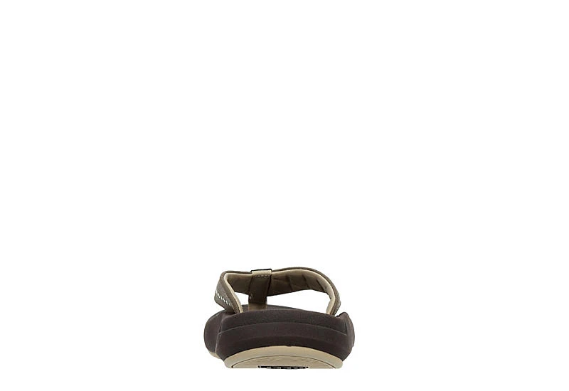 Reef Mens Swellsole Rover Flip Flop Sandal - Brown 7 Reef Mens Swellsole Rover Flip Flop Sandal - Brown - Image 5