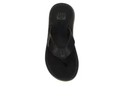 Reef Mens Santa Ana Flip Flop Sandal - Black 14 Reef Mens Santa Ana Flip Flop Sandal - Black -Shoe Promotion Shop US 01 502415 05